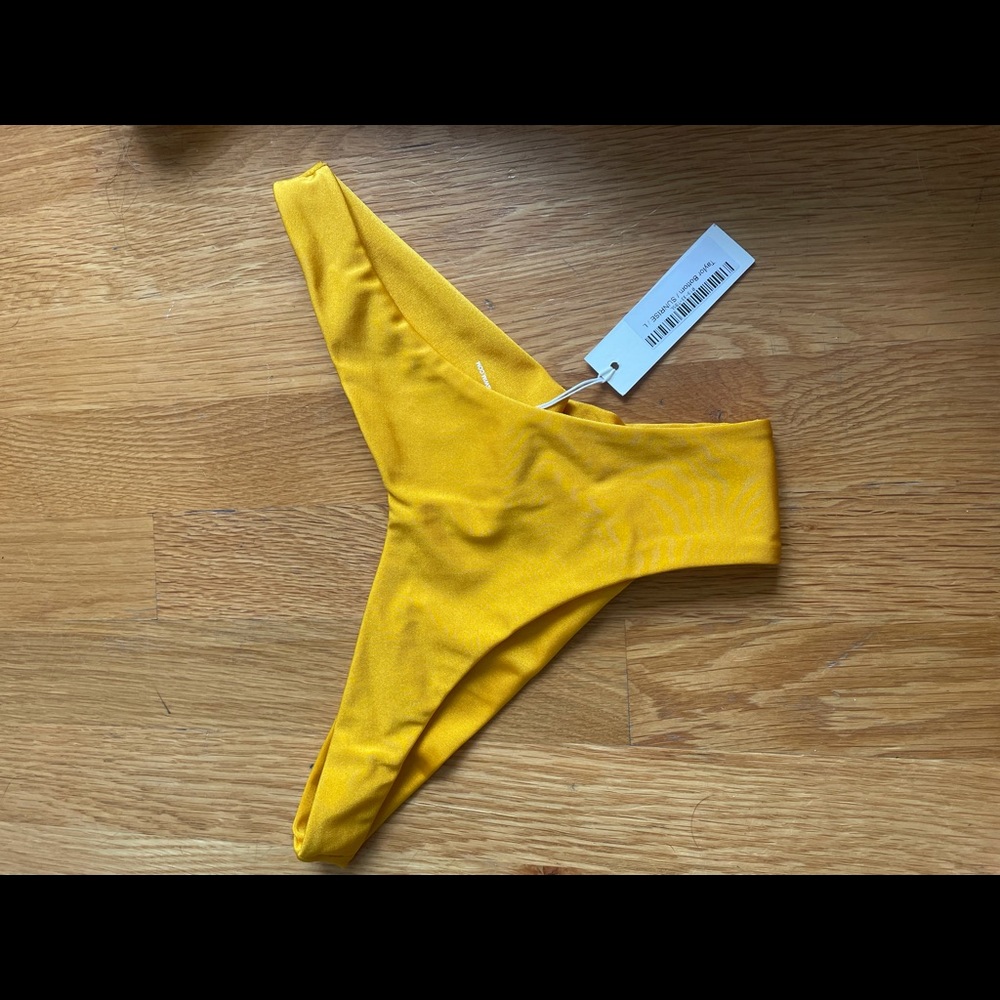 Wanderlust yellow bikini bottom -brand new w/ tags